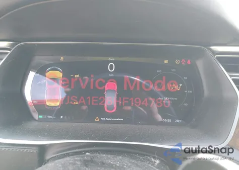 2017 Tesla Model S 100D/60D/75D/90D/P100D from USA, damaged, VIN 5YJSA1E26HF194780